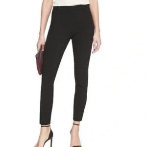 Banana Republic Devon Black Side Zip Pants (8)